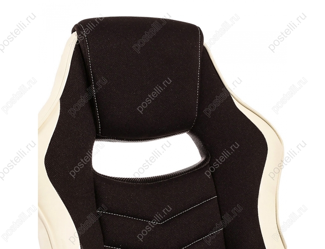 Игровое кресло Gamer черное/бежевое (Арт. 1861)