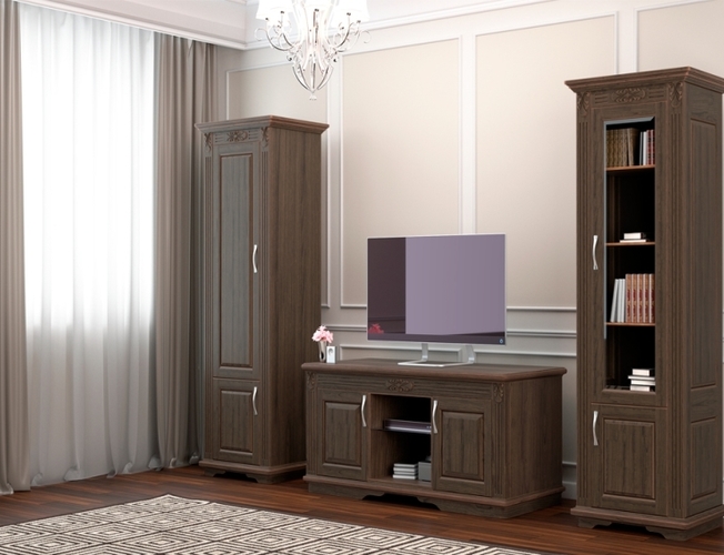 Шкаф-библиотека Палермо 1 створчатый