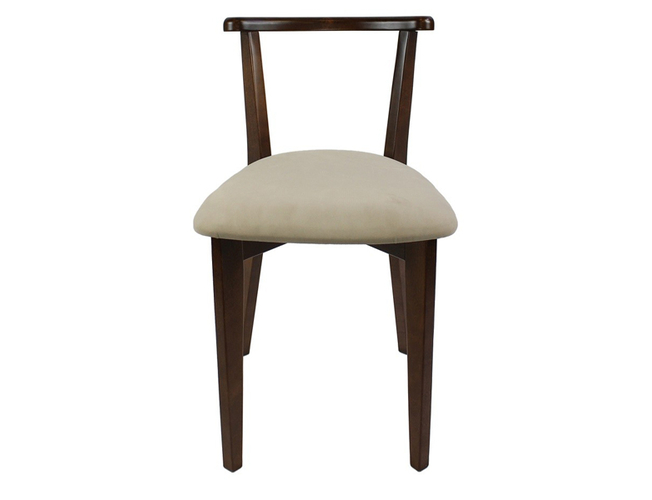 Стул Фриц (грецкий орех/бежевый)