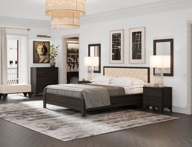 Спальная система Gloria Grate из массива дуба