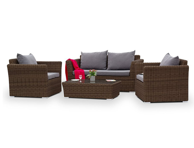 Кресло из ротанга 4SIS Капучино коричневый (Арт.YH-C1130W-3)